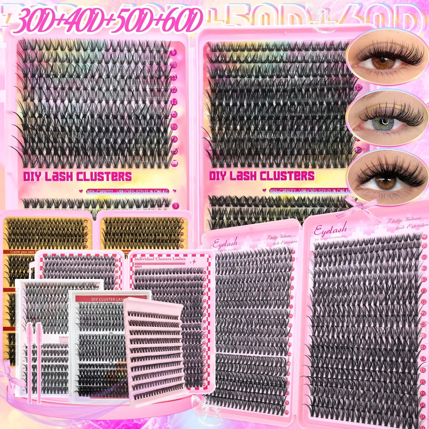 Luxe Lash Cluster Kit