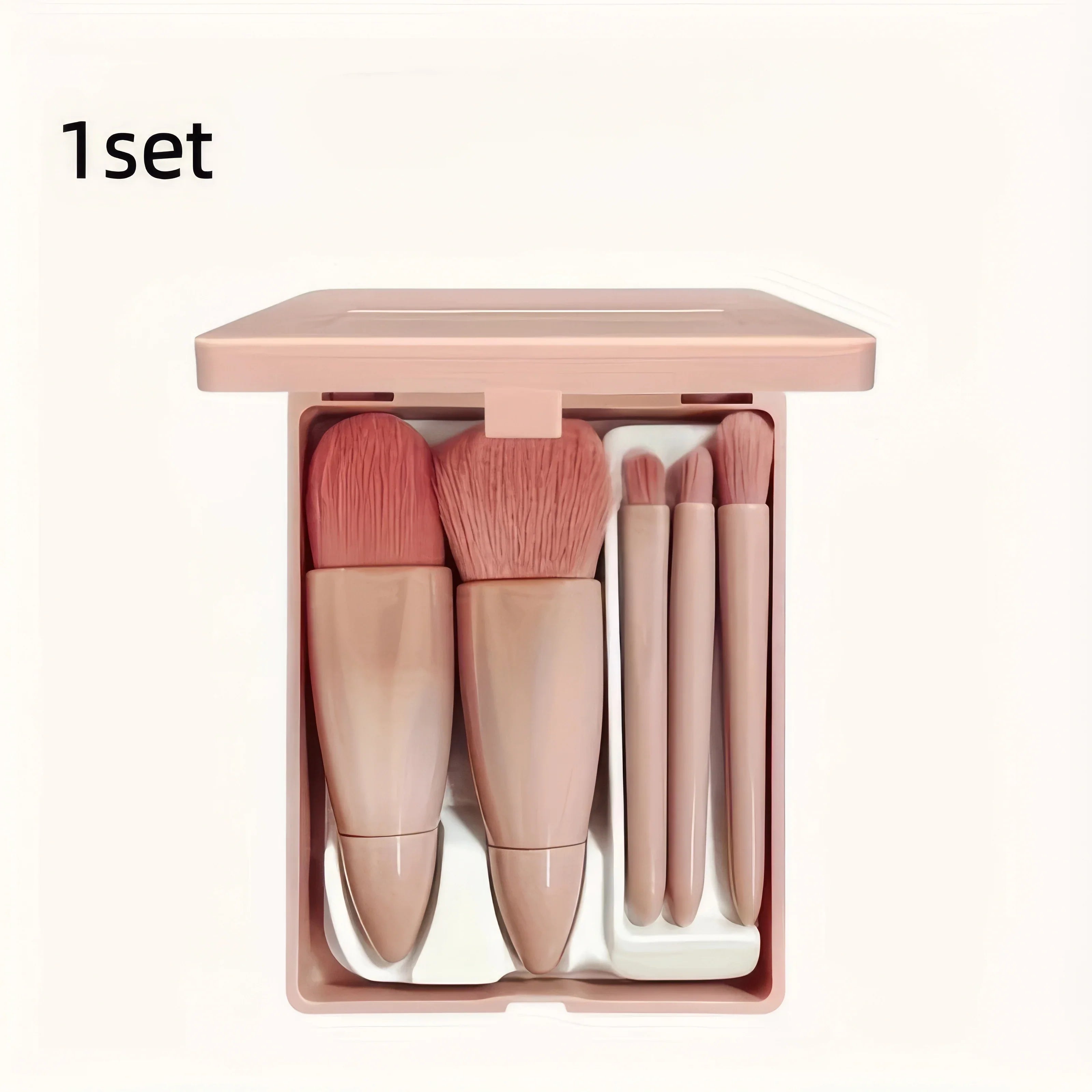 Travel-Friendly Makeup Brush Set