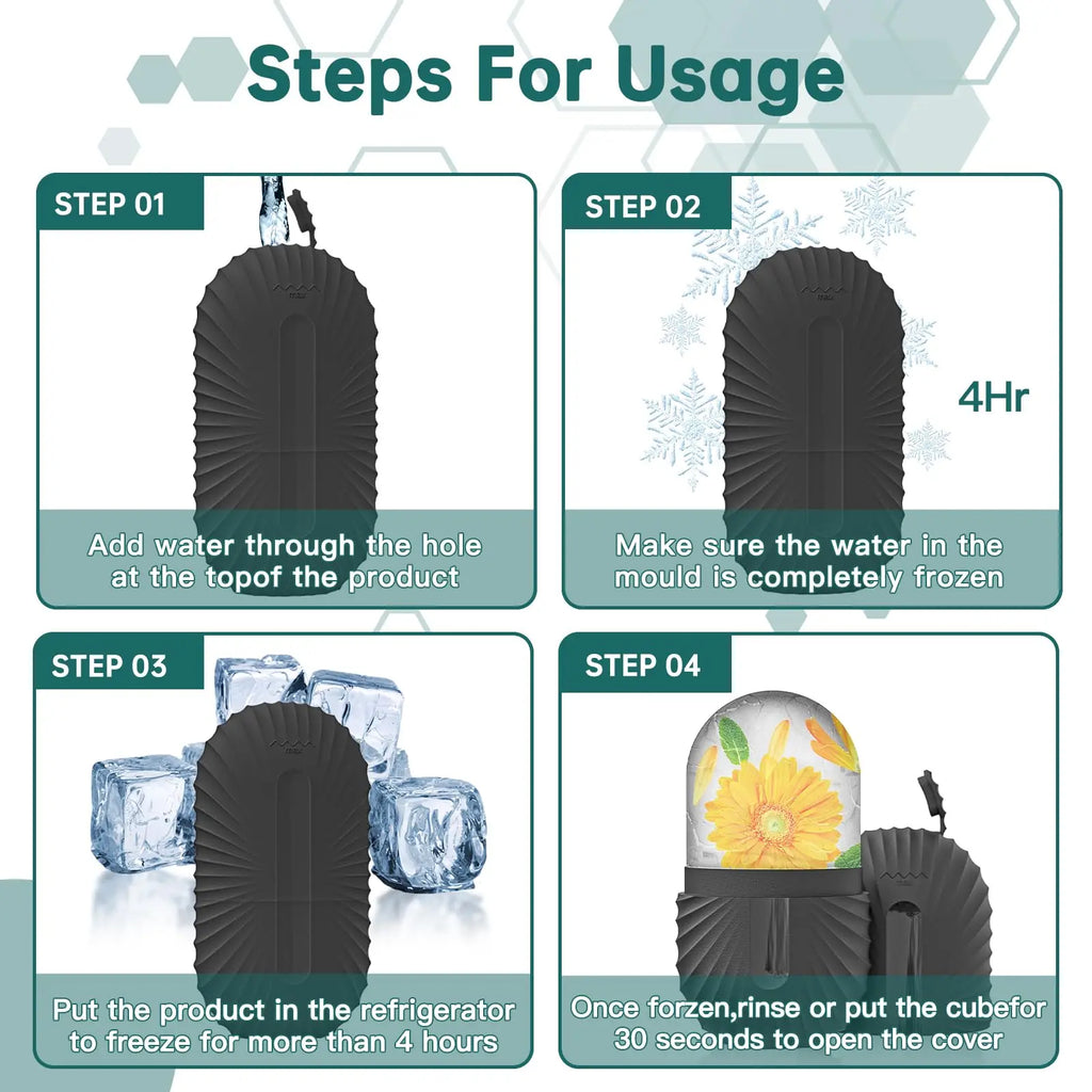 Ice Face Roller Set for Radiant Skin